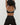 Ultimate Contrast Strap Scoop Bra - Black/Cream