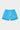 Blue Wavy Stitch Swim Short