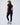 Ultimate Short Sleeve Zip Up Top - Black