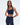 Ultimate Cross Back Bra - Navy Blue