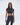 Short Sleeve Crop Top - Midnight Blue