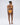 Contrast Scoop Bikini Top - Mango Orange/Marshmallow White