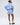 Cotton Stripe Boxer Shorts - Blue/White