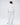 Vacation Raw Hem Straight Leg Sweatpants - Marshmallow White/Mango Orange