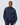 Relaxed Funnel Neck Zip Sweatshirt - Midnight Blue