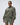 Relaxed Funnel Neck Zip Sweatshirt - Olive Green