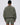 Relaxed Funnel Neck Zip Sweatshirt - Olive Green