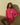 Vacation Oversized Sweatshirt - Hot Pink/Marshmallow White