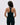 Ultimate Ruched Front Racer Tank - Black