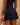 Pleated Skirt - Midnight Blue