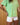 Laser Cut Mesh Top - Kiwi Green