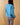Varsity Oversized Sweatshirt - Capri Blue