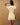 Rib Knit V Neck Dress - Butter Yellow/Marshmallow White