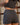Rib Knit Crop Shorts - Graphite Grey