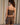 Waffle Cami Vest Top - Mocha Brown