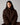 Funnel Neck Puffer Jacket - Chocolate Brown