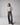 Knit Straight Leg Trousers - Dark Grey