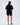 AS Short Sleeve Oversized T-Shirt - Black