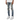 High Street Wash Distressed Stacked Jeans