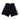 Black Ripped Denim Shorts