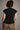 Atwood Black Twist Front Blouse