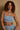 Azure Baby Blue Crop Top
