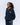 Community Spirit Oversized Full Zip Hoodie - Navy Blue/Mint Green