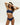 Cross Back Bikini Top - Navy Blue