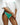 Contrast Bikini Bottom - Jade Green/ Marshmallow White