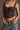 Blakely Brown Corset Top
