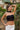 Brigette Black Lace Crop Top and Neck Scarf