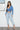 Lace Side Seam Applique Mid Rise 5 Pocket Skinny Crop Jean