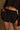 Clear Breeze Black Linen Shorts