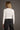 Drifter White Seamed Long Sleeve Top