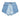 Two Tone High Waisted Denim Shorts  - The Camille
