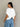 Lenni Linen Top in White
