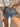 Micah Distressed Denim Shorts