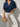 Millie Denim Top in Dark denim