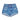 Lightly Distressed High Waisted Denim Shorts  - The Evelyn