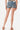 A Big Star Embroidery Low Rise Jean Shorts