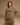Varsity Oversized Hoodie - Clay Beige