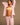 Cotton Stripe Pull On Pants - Pink/White