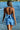 Luzia Blue Embellished Halter Top