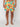 Psychedelic Pool Shorts in Yellow