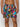 Aloha Dreams Pool Shorts in Black