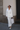 Madison White Satin Blazer
