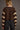 Nikki Retro Printed Brown Cardigan