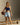 Varsity Track Short - Powder Blue