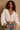 Rainey White Lace Up Top