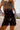 Renegade Washed Black Vegan Leather Holster Shorts